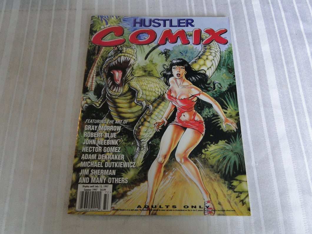 Vintage Nude Erotic Sexy Adult Comic SEALED Hustler Comix 1997     146