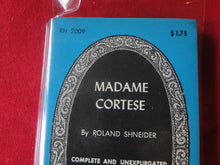 Load image into Gallery viewer, Vintage Adult Paperback Book Madame Cortese    G3
