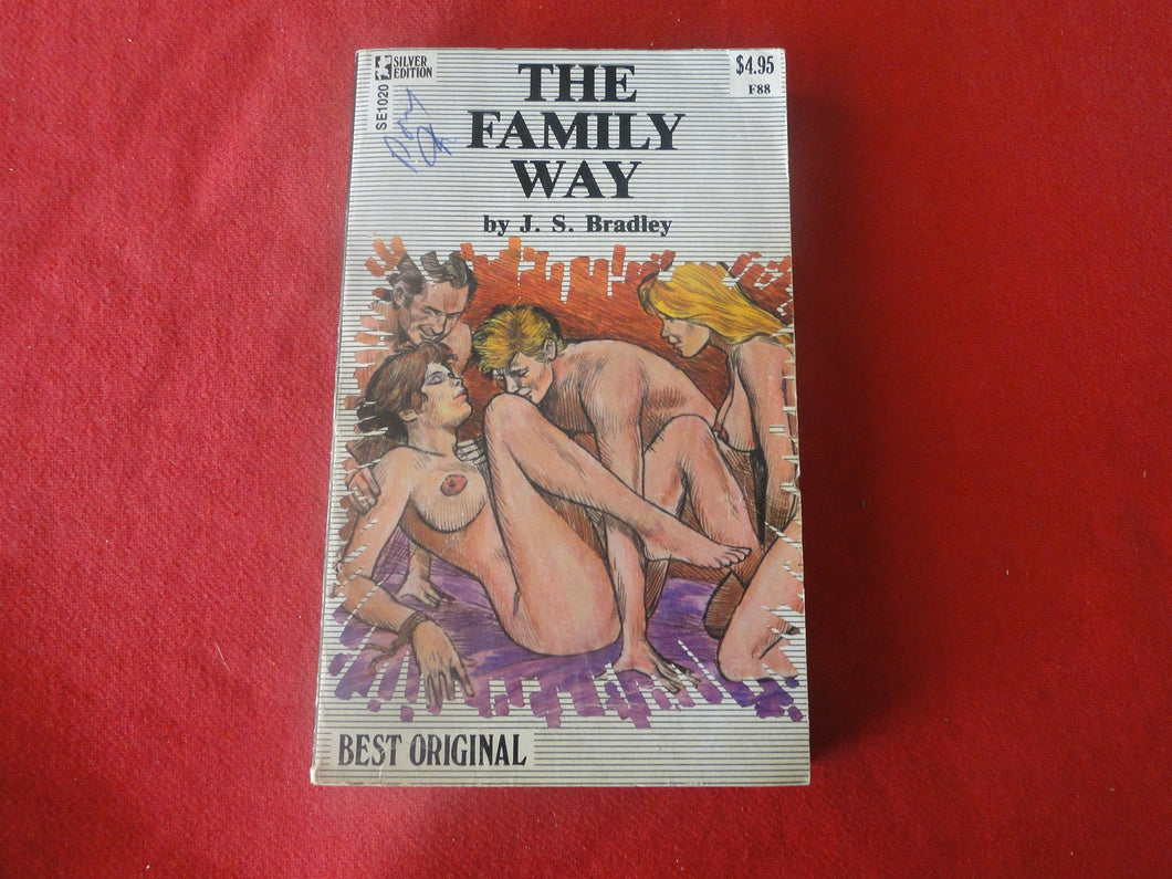 Vintage Erotic Adult Paperback Book/Novel The Family Way          X33