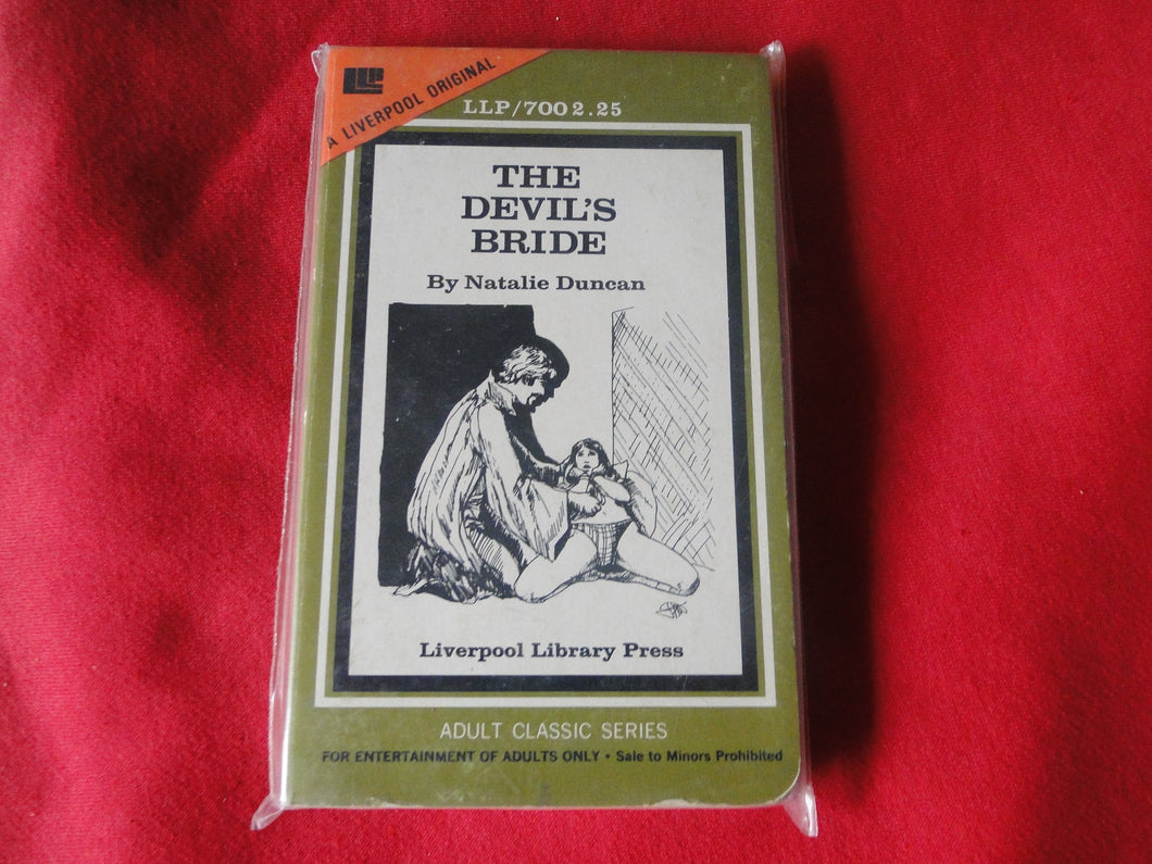 Vintage Erotic Adult Paperback Book/Novel Liverpool The Devil's Bride       PB5