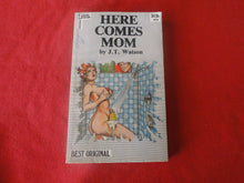 Load image into Gallery viewer, Vintage Erotic Adult Paperback Book/Novel Here Comes Mom         X33

