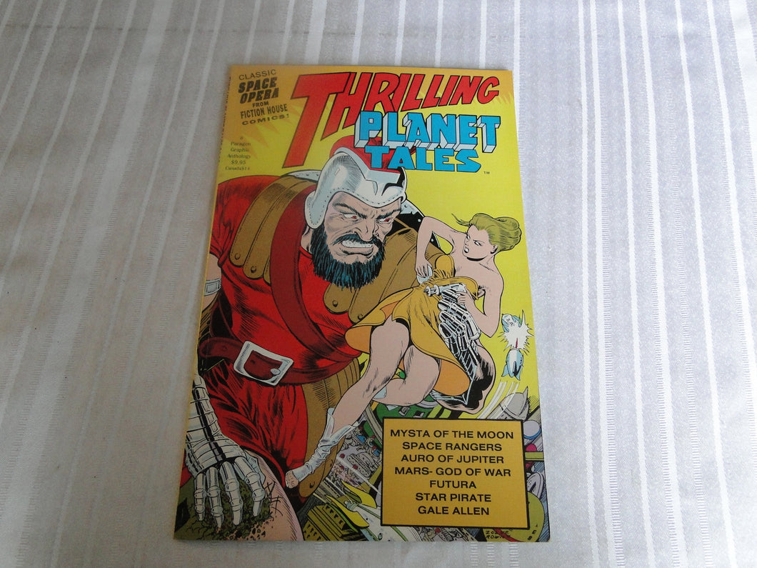 Vintage Nude Erotic Sexy Adult Comic Book Thrilling Planet Tales 1991     107