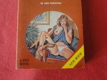 Load image into Gallery viewer, Vintage Erotic Adult Paperback Book/Novel The Virgin&#39;s Pet          X33
