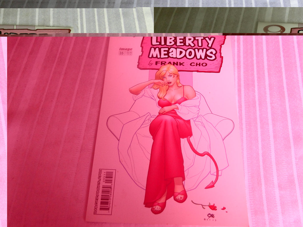 Vintage Nude Erotic Sexy Adult Comic Book Liberty Meadows Frank Cho V.1 #35 Dec. 2003  107