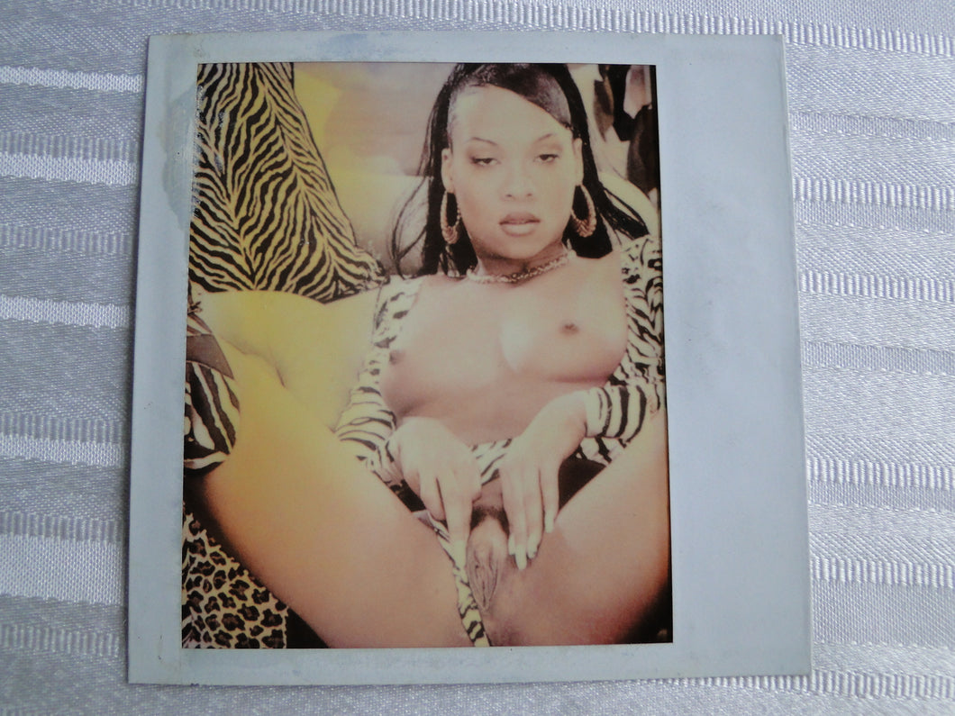 Vintage Nude Erotic Sexy Polaroid Nude Woman Photo                    AB6