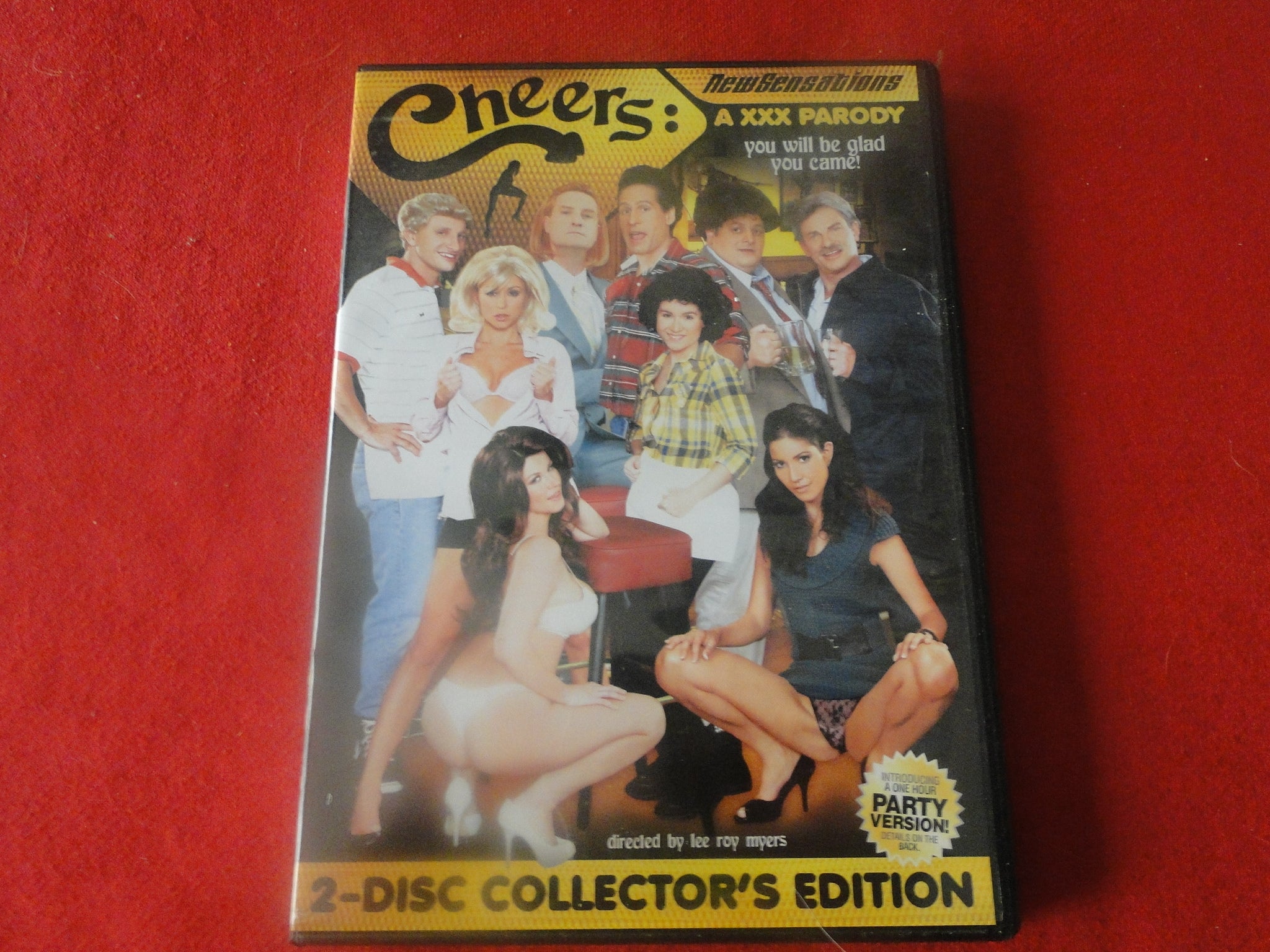 Vintage Adult Porn XXX DVD Erotic Movie Cheers XXX Parody 2 Discs