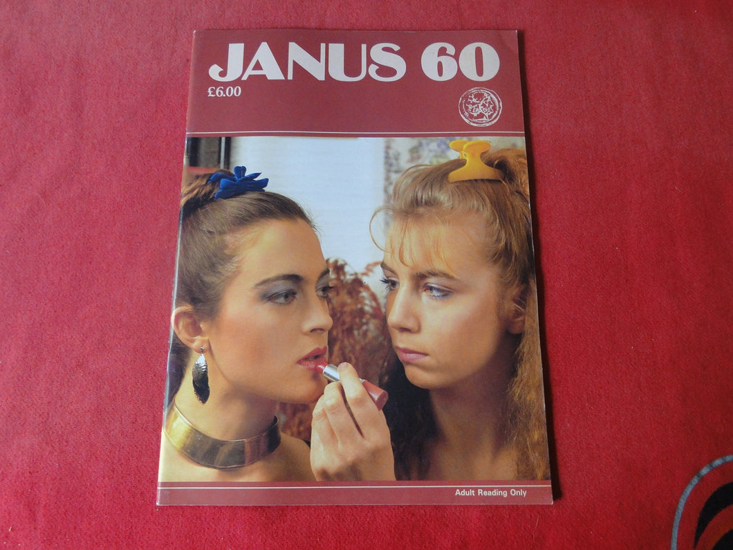 Vintage Nude Erotic Sexy Adult Magazine BDSM Janus 1987 #60      1H