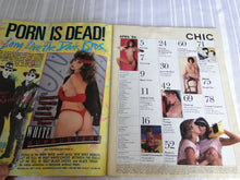 Load image into Gallery viewer, Vintage Nude Erotic Sexy Adult Magazine Chic April 1986 NOT PERFECT     101
