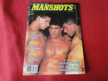 Load image into Gallery viewer, Vintage Adult Erotic Sexy Magazine Gay Manshots January 1990        G1
