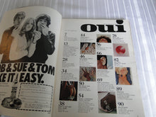 Load image into Gallery viewer, Vintage Nude Erotic Sexy Adult Men&#39;s Magazine Oui March 1973      146
