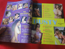 Load image into Gallery viewer, Vintage Nude Erotic Sexy Adult Magazine Busty Beauties September 1990    G1
