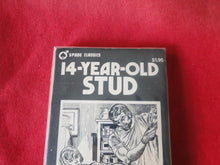 Load image into Gallery viewer, Vintage Adult Paperback Novel/Book Gay Interest Spade Classics 14 Year-Old Stud    PB5

