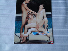 Load image into Gallery viewer, Vintage Gay Interest Nude Hot Hung Male Photo 5 x 7  3 Gay Studs     H41
