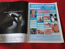 Load image into Gallery viewer, Vintage Nude Erotic Sexy Adult Magazine Men Only 1987         G1
