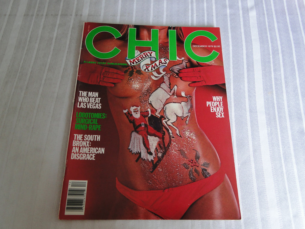 Vintage Nude Erotic Sexy Adult Magazine Chic December 1979       101