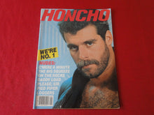 Load image into Gallery viewer, Vintage Adult Erotic Sexy Magazine Gay Interest Honcho Sept. 1984   P111
