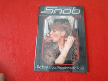 Load image into Gallery viewer, Vintage Nude Erotic Sexy Adult Magazine Snob #3 84 Pages ALL COLOR      JB68
