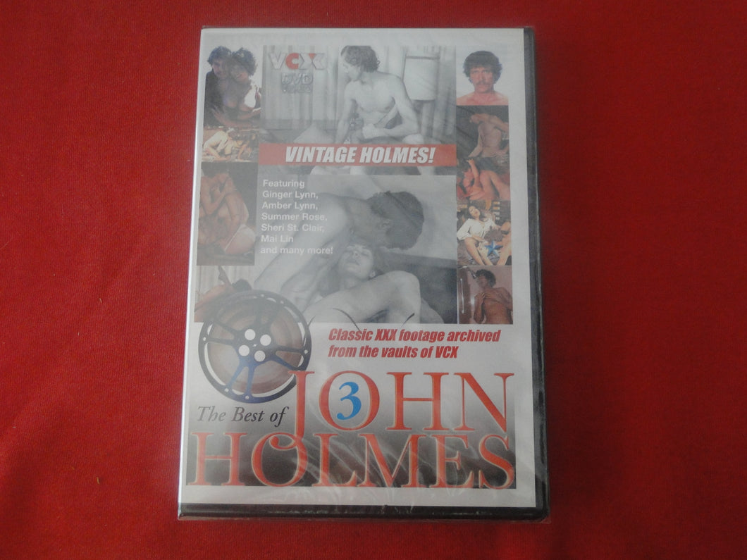Vintage Adult Erotic Sexy Porn XXX DVD The Best of John Holmes 3          BT1