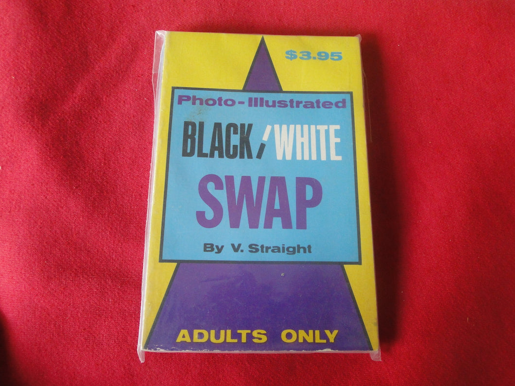 Vintage Erotic Adult Paperback Book/Novel Black/White Swap             PB5