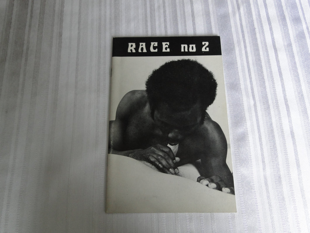 Vintage Adult Erotic Sexy Magazine/ Pamphlet Gay Interest Race No. 2       106