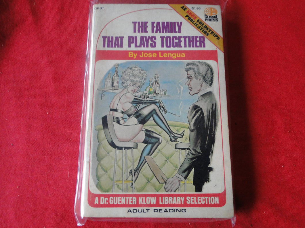 Vintage Adult Paperback Book The Family That Plays Together Eros Goldstripe G3