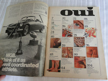 Load image into Gallery viewer, Vintage Nude Erotic Sexy Adult Magazine Oui September 1974    SK2
