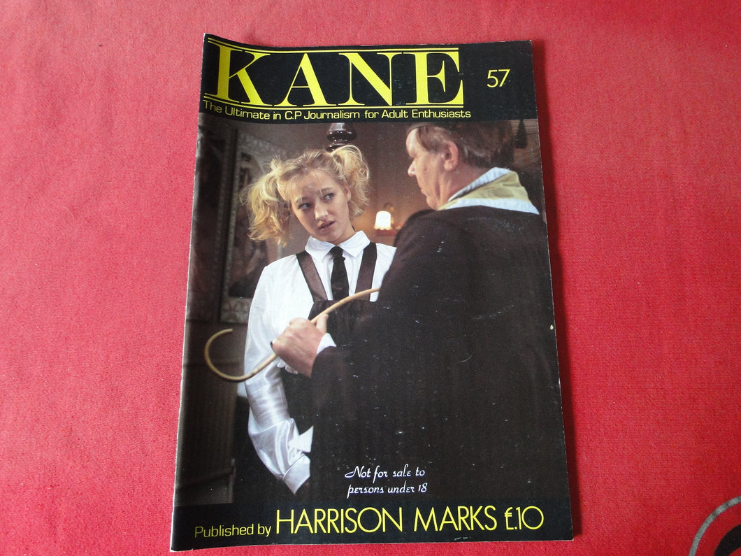 Vintage Nude Erotic Sexy Adult Magazine BDSM kANE Harrison Marks #57     1H
