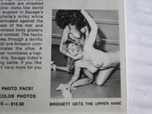 Load image into Gallery viewer, Vintage 1980s Nude Adult Women Wrestling VHS Tape Ring Risque               X4
