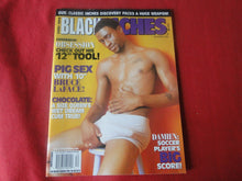 Load image into Gallery viewer, Vintage Adult Erotic Sexy Magazine Gay Interest Black Inches December 2003       G1

