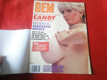 Load image into Gallery viewer, Vintage Nude Erotic Sexy Adult Magazine Gem August Candy Samples   1990         JB25
