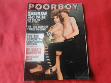 Load image into Gallery viewer, Vintage Nude Erotic Sexy Adult Magazine Poorboy Nov. 1968       JB1a
