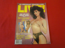 Load image into Gallery viewer, Vintage Nude Erotic Sexy Adult Magazine Live Nov. 1987   P111
