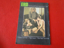 Load image into Gallery viewer, Vintage Nude Erotic Sexy Adult Magazine Ero 12 Swedish ALL COLOR         JB68

