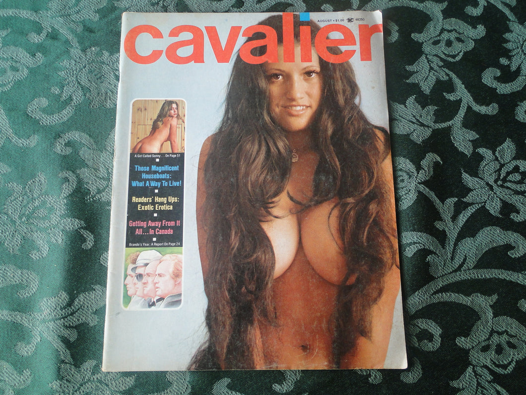 Vintage Nude Erotic Sexy Adult Magazine Cavalier August 1973          JB17