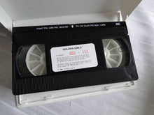 Load image into Gallery viewer, Vintage 1980s Nude Adult Women Wrestling VHS Tape Golden Girls Golden Gladiators  X4
