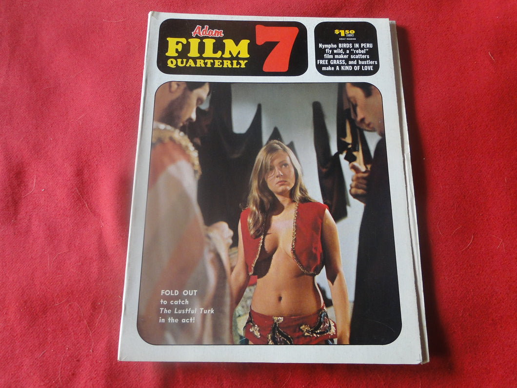 Vintage Nude Erotic Sexy Adult Magazine Adam Film Quarterly 7 December 1968   JB1a