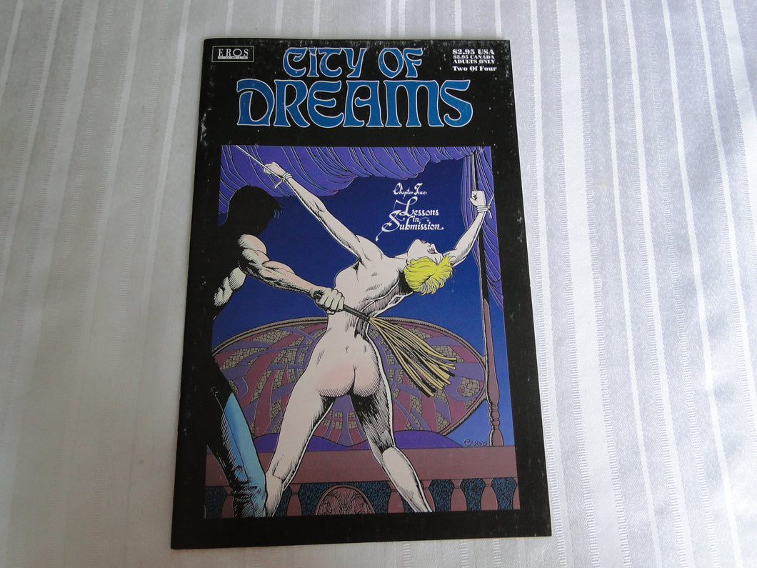 Vintage Nude Erotic Sexy Adult Comic Book City of Dreams Eros #2      132