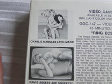 Load image into Gallery viewer, Vintage 1980s Nude Adult Women Wrestling VHS Tape Golden Girls Ring Ecstacy   X4
