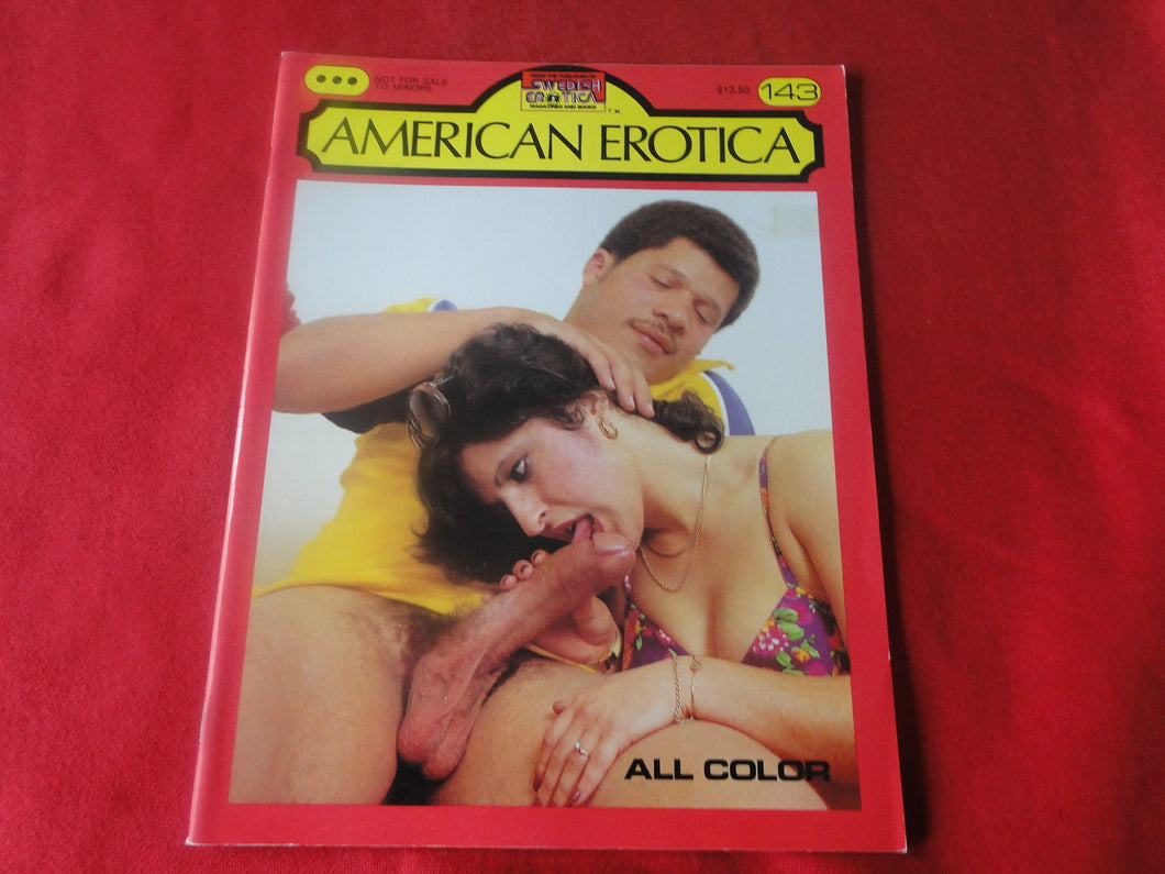 Vintage Nude Erotic Sexy Adult Magazine American Erotica Swedish Erotica #143    P73
