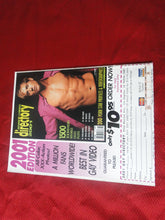 Load image into Gallery viewer, Vintage Adult Erotic Sexy Magazine Gay Interest Adam Gay Video XXX Showcase 2001   GM
