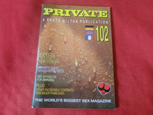 Load image into Gallery viewer, Vintage Nude Erotic Sexy Adult Magazine Private #102 1991   JB55
