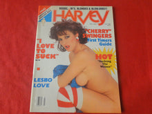 Load image into Gallery viewer, Vintage Nude Erotic Sexy Adult Magazine Harvey July 1986     P110
