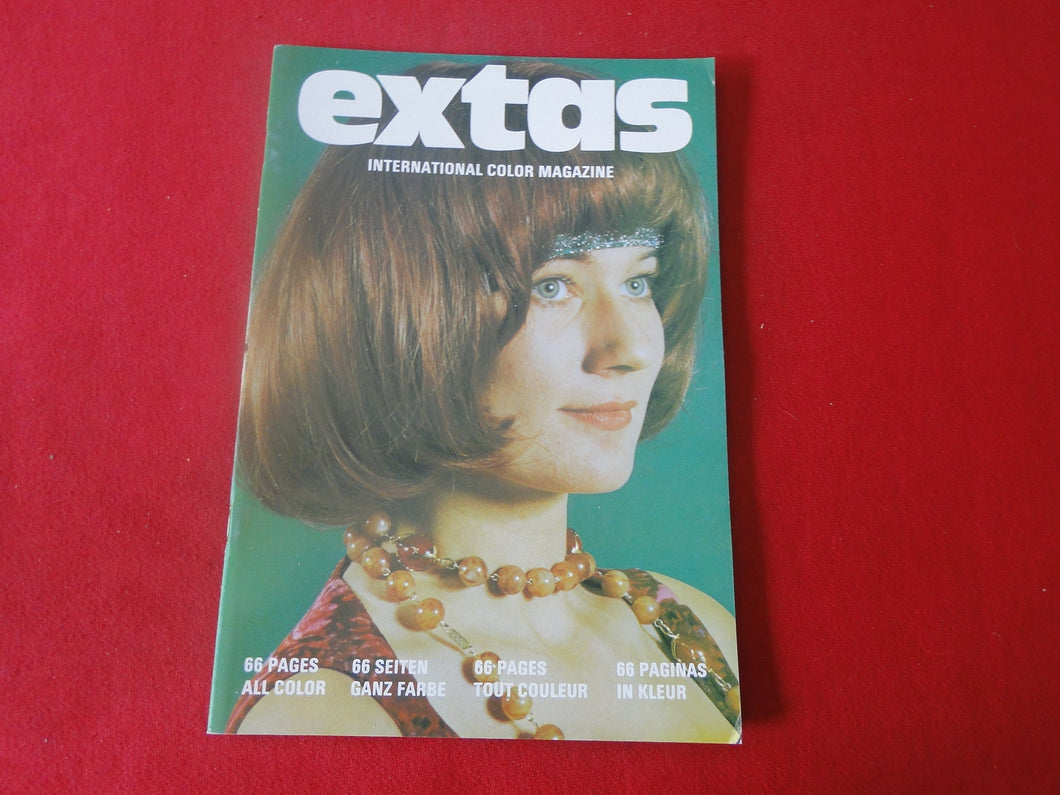 Vintage Nude Erotic Sexy Adult Magazine Extas 5 German      JB40