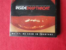 Load image into Gallery viewer, Vintage Adult Erotic Sexy Porn XXX DVD SEALED Inside Deep Throat           LL
