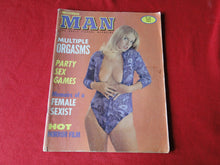 Load image into Gallery viewer, Vintage Nude Erotic Sexy Adult Magazine Modern Man June 1974           JB25
