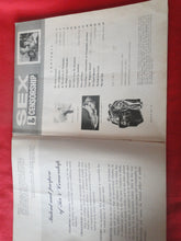 Load image into Gallery viewer, Vintage Nude Erotic Sexy Adult Magazine Sex &amp; Censorship V.1 #1       G8
