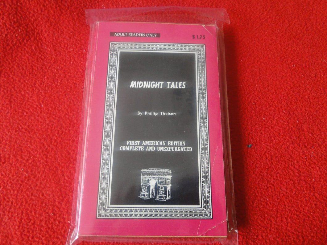 Vintage Erotic Adult Paperback Novel/Book Midnight Tales   G3
