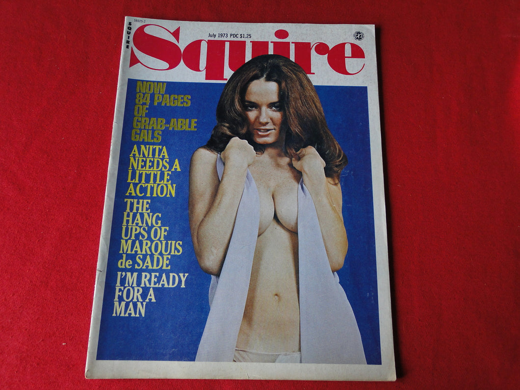 Vintage Nude Erotic Sexy Adult Magazine Squire July 1973       JB25