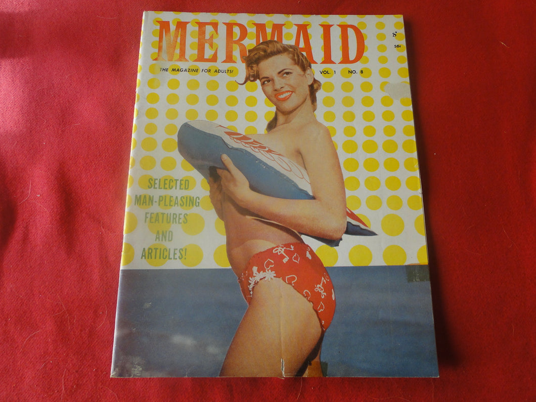 Vintage Nude Erotic Sexy Adult Magazine Mermaid 1959 JB1a