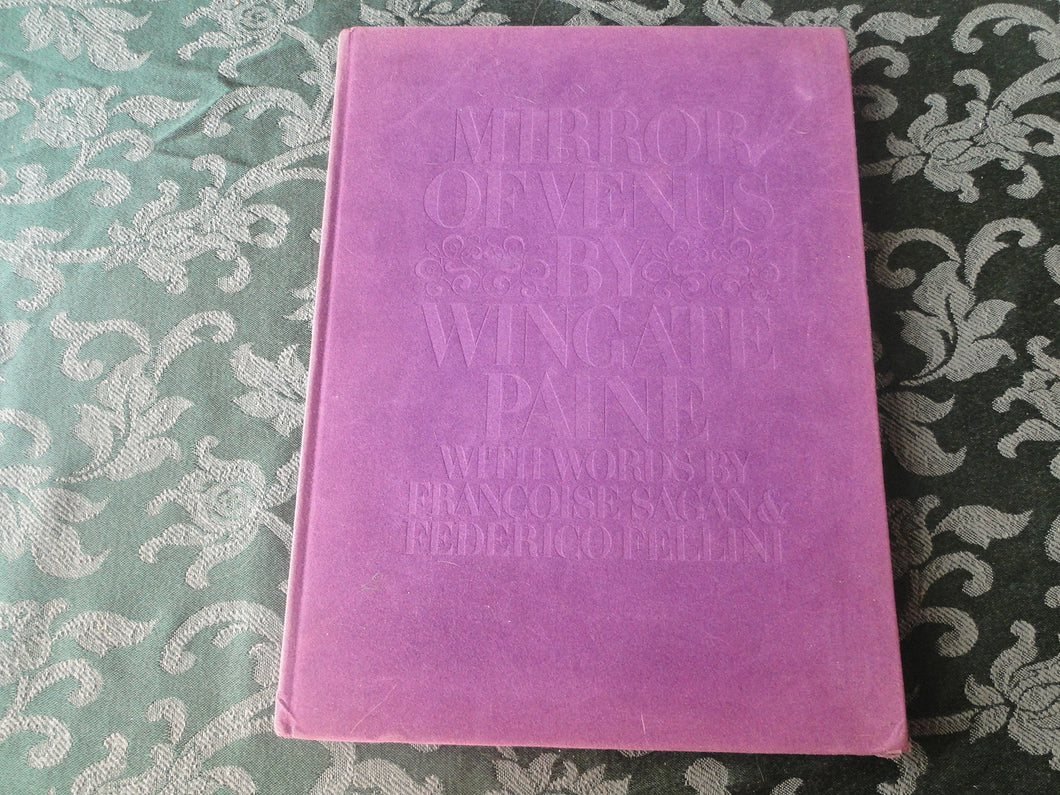 Vintage Nude Erotic Sexy Adult Book Mirror of Venus Wingate Paine          JB17
